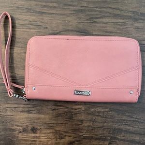 Joe’s Jeans Pink Zip Around Wallet